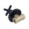 Dnyta Brass Concealed Water Stop Valve, Water Shut Off Valve