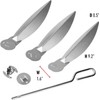 22-1/2-Inch One-Touch Cleaning System Kit Fits for Weber 22 Inch