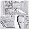 GRAND ORANGE Pair Headlights Assembly, Compatible with Ford F150 2009-2014,