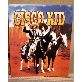 Unbranded Cisco Kid and Poncho Poster Western Tabletop Display Standee 10" Tall