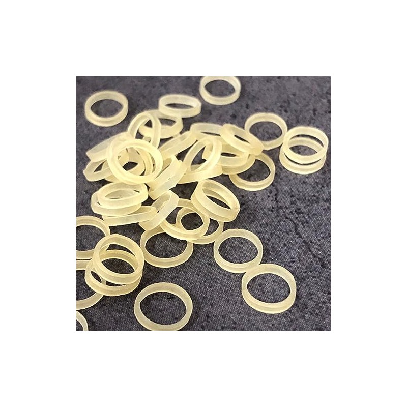 Magic Magic Super Rubber Bands/Folding Coins Replacement Rubber, Pack of