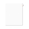 Avery 01401 Exhibit Side Tab Divider, Printed: A, Letter Size,