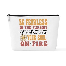 sugargoo Positive Affirmations Gifts, Self Love Inspirational Gifts Makeup Bag, Encouragement Gifts for Women Female Bestie Coworker BFF Daughter Mothers Day Birthday Gifts, Motivational Cosmetic Bag