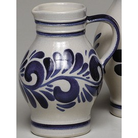 KLEIRABA 1500/0,5 Weinkrug 0,5 Liter grau-blau