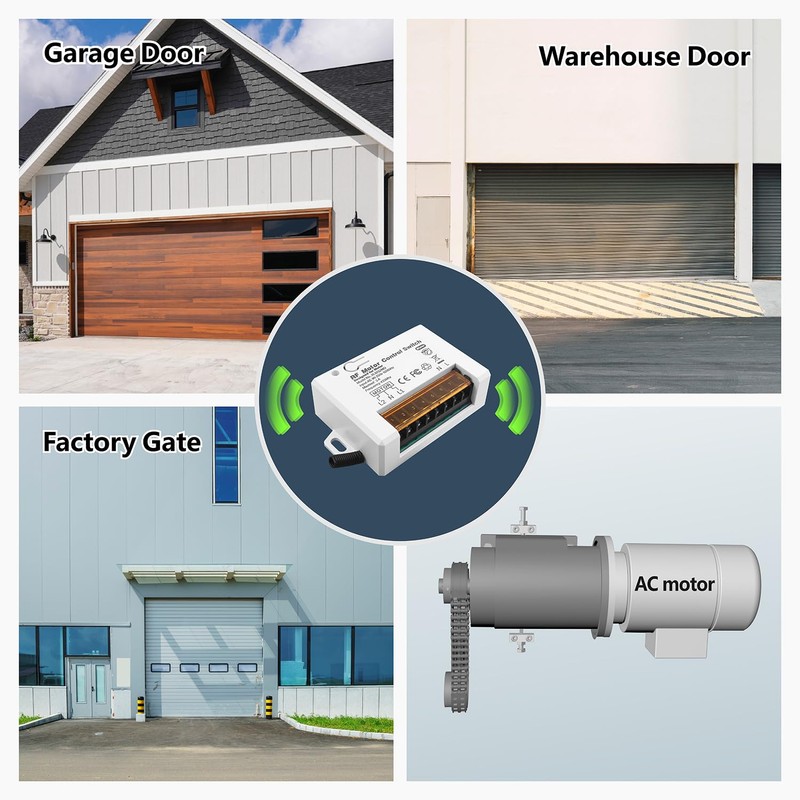 DieseRC Wireless Roller Shutter Remote Control Switch AC 90 V