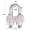 Wire Rope Clip Cable Clamp 304 Stainless Steel U Bolt