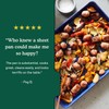 Great Jones Holy Sheet Pan (Raspberry) | Nonstick, Half-Sheet Pan