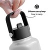 Men Water Bottle with Straw for Sports: 710ml Insulated Water