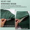 Hot Water Bottle Bag with Warm Plush Waist Cover Belt