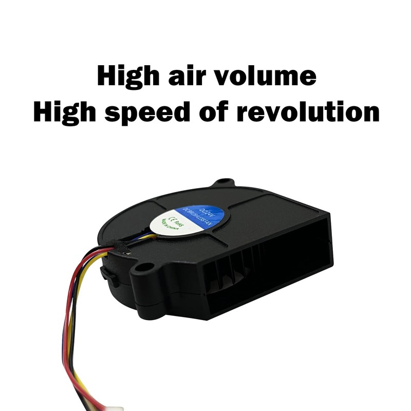 RugooSpink 2PCS Adventurer 5M/5M Pro Fan Hotend Heatsink Fan 5015