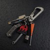 MecArmy EI2 Titanium EDC Keychain Ear Pick, Ultra-Light Earwax Removal