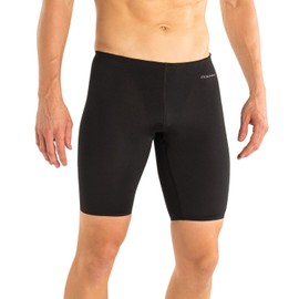 Dolfin Winner's Men's Athletic Swimsuit - Training Jammer Shorts for Racing and Competitions (Black, S)