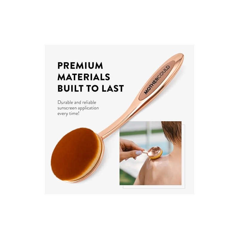MotherCould Set de Brochas de Protección Solar Premium – Aplicador
