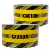 Caution Color Packing Tape Barricade Tape (CAUTION) Width 1.8 inches