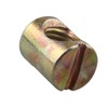 HALJIA 20 PCS M6 * 12MM Barrel Nuts Dowels Slotted