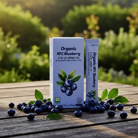 Benefit Fit Organic NFC Blueberry 100 10 packs / 이롭핏 유기농 NFC 블루베리 100 10포 X 4+2박스 미국산블루베리과즙100%건강즙타임지10대슈퍼푸드