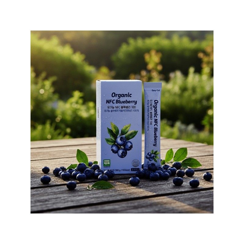 Benefit Fit Organic NFC Blueberry 100 10 packs / 이롭핏