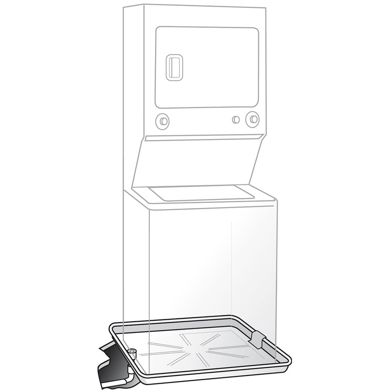 Camco Stackable Washing Machine Drain Pan | Great for Apartment-Sized
