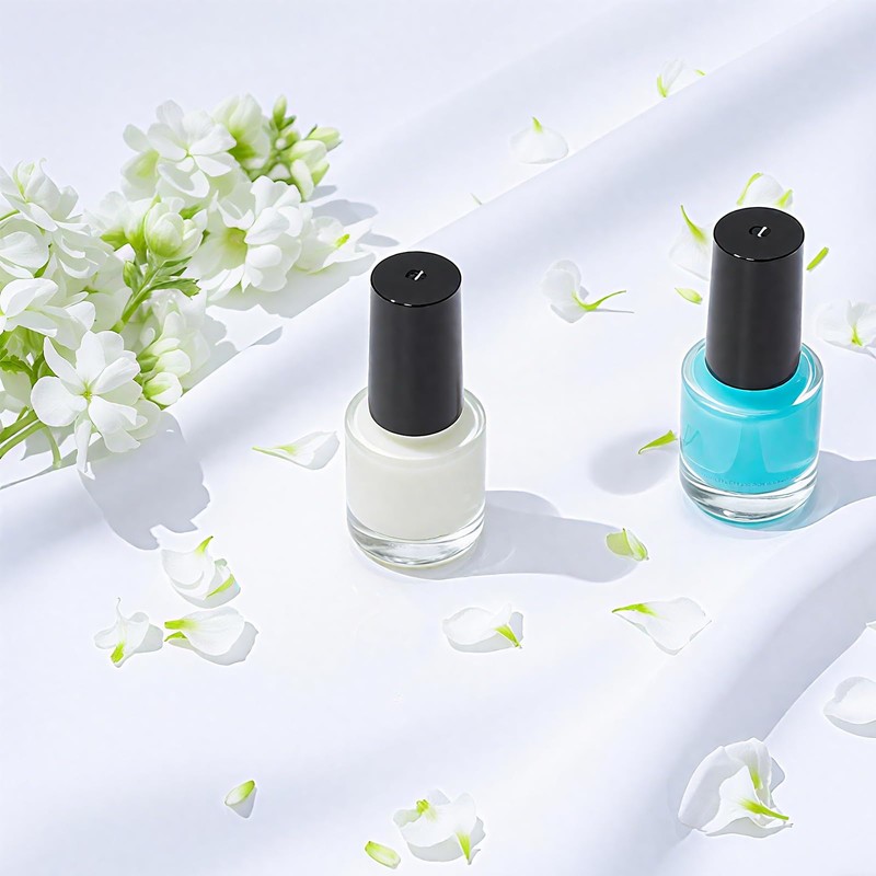 ZENFUN 50 Pack 5 ml Empty Nail Polish Bottles with