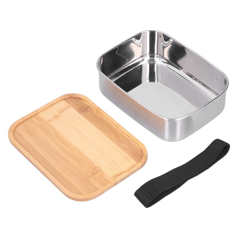 Bento Lunch Box 304 Stainless Steel Secure Bento Boxes with