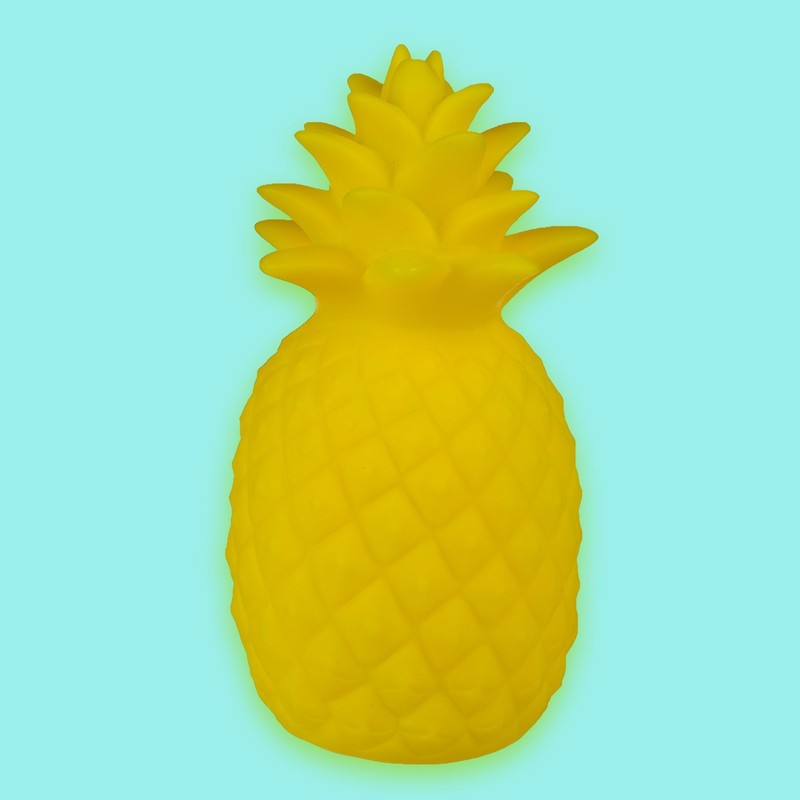 ootb LED-Lampe, Ananas, 18,5 x 9,5 cm, Gelb
