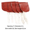 6 Piezas Bolsa De Red Para Mesa De Billar Red
