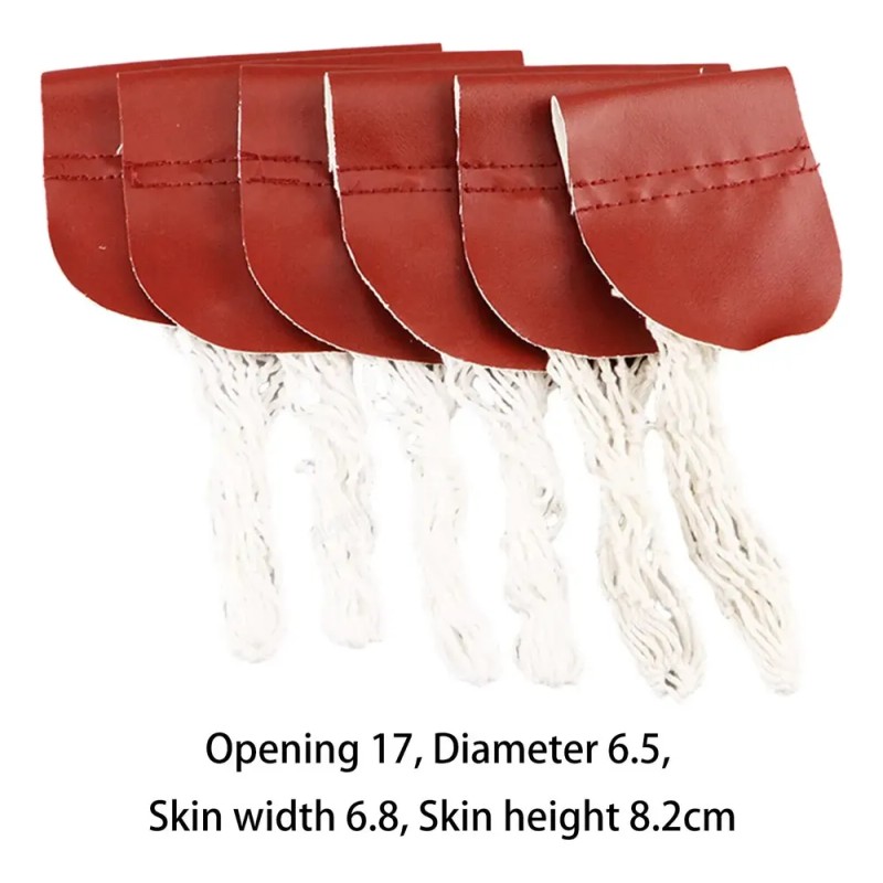 6 Piezas Bolsa De Red Para Mesa De Billar Red
