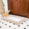 Chesapeake Merchandising 18652 Whitney Reversible 2 Piece Bath Rug Set-Doeskin