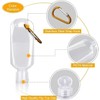 Gammaeon 3 Stück Reiseflaschen Set, 50ml Tragbare Nachfüllbare Behälter mit