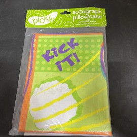 Pickle Product Autograph Standard Pillowcase w/ Marker Pickle/Kick It! - New
