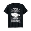 Dad Daughter Becoming Father 2021 Gift T-Shirt, black