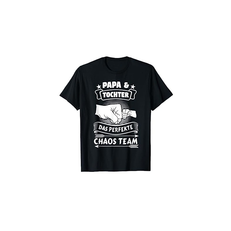 Dad Daughter Becoming Father 2021 Gift T-Shirt, black