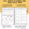 Soomeet Budget Planner - Monthly Bill Organizer with Pockets. Undated