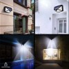 Importeek Lampara Reflector Solar Luz Led Jardin Exterior Pared Sensor