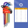 DAKCOS Torx Key Set T10-T50, 9-Piece Torx Allen Key Set