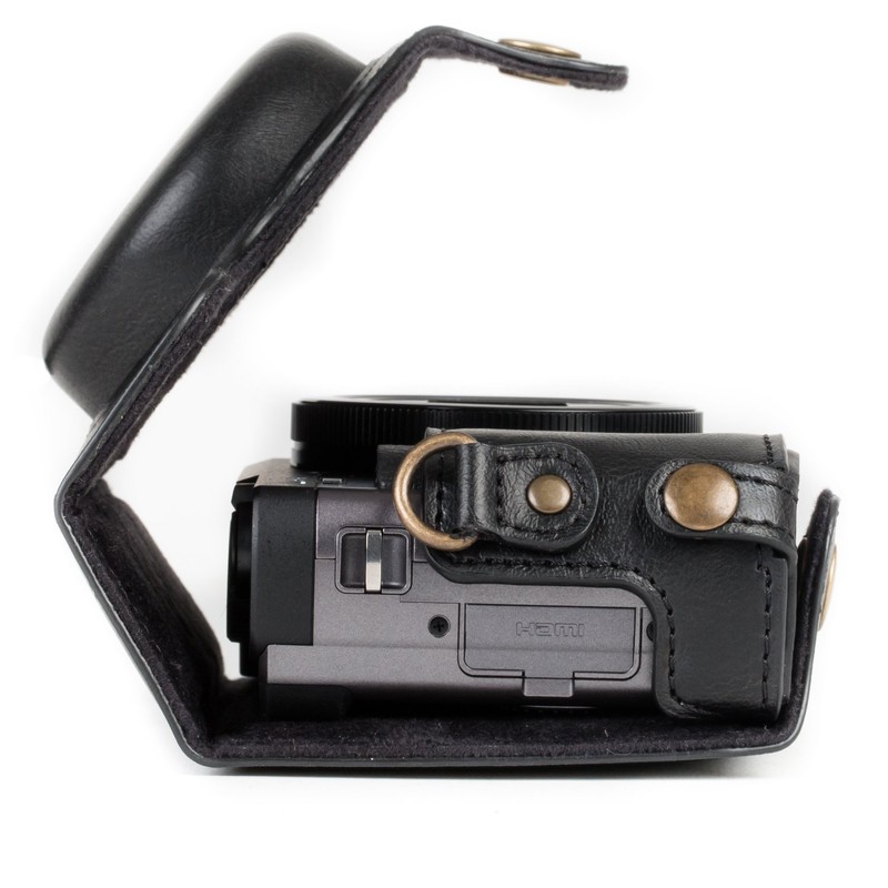 MegaGear MG1258 Panasonic Lumix DC-TZ95, DC-TZ90 Ever Ready Leder Kamera-Case