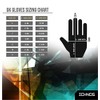 ICHNOS Futsal adult size cropped fingers five-a-side goalkeeper gloves (9)