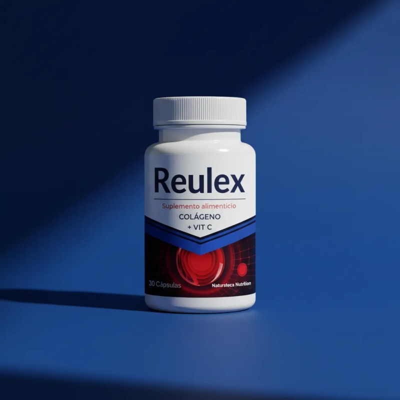 Reulex Frasco Cápsulas Colageno Msm Vitaminas Mas Sabor