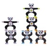 Wooden Stacking Games Toddler Children Interlock Balancing Blocks Educational ToyPanda