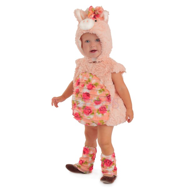 Floral Pig Baby Large