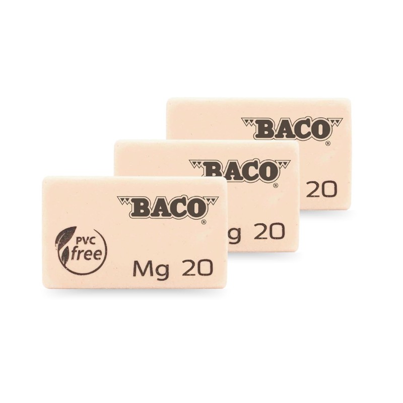 Baco | Goma Migajón MG-20 - Caja con 20 Gomas