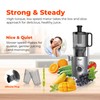 Rosewill Cold Press Juicer, 4.72" Wide Feed Chute Juice Extractor