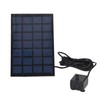 Solar Fountain Pump Direct Drive 6 Nozzles Low Power Consumption