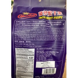 Unbranded 5 bags Jackfruit Chips Healthy Sweet Crispy 200g NEW