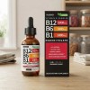 Vitamina B12 Sublingual 60 Ml Con B1 B6 Y B9