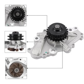 AULINK AW7161 Water Pump with (2.7L Only) For Dodge Charger 2006-2007,Stratus 2001-2006,Magnum 2005-2007,Intrepid 1998-2004,for Chrysler 300 2005-2007,Concorde Intrepid 1998-2004,Sebring 2001-2007