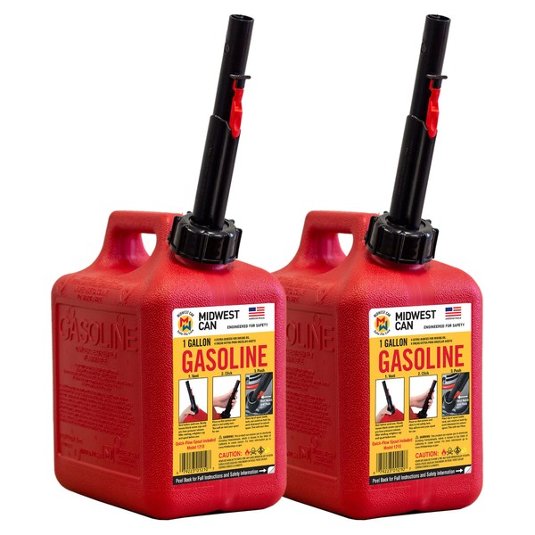 Midwest Can Company 1210 1-Gallon EPA & CARB Compliant Gas