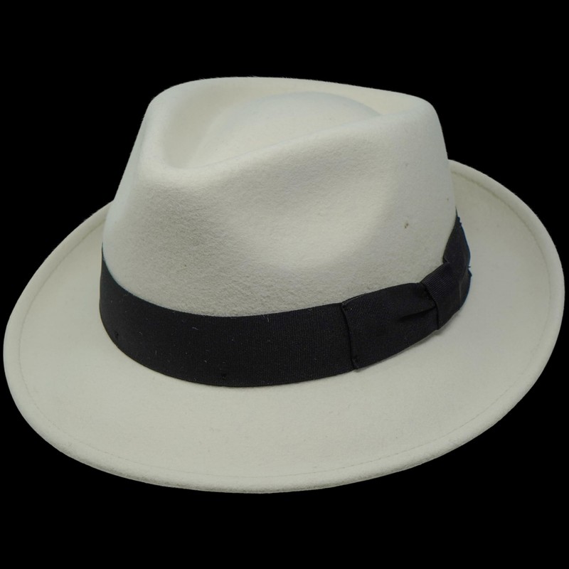 Borges & Scott - Raw Wool Fedora - Water Resistant