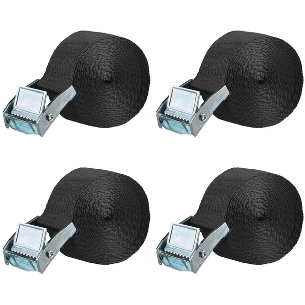 Azarxis Lashing Straps Ratchet Tie Down Secure Cinch Strap Adjustable