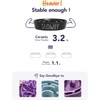 Ceramic Slow Feeder Dog Bowls Small Breed, 0.6 Cups Dog
